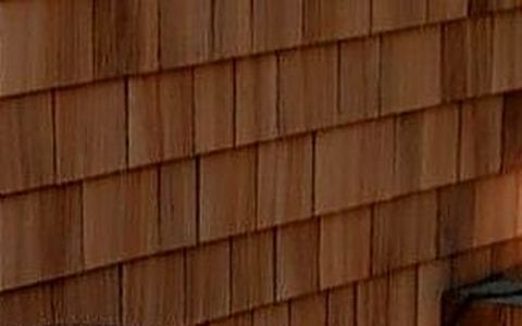 Wood & Cedar on a home